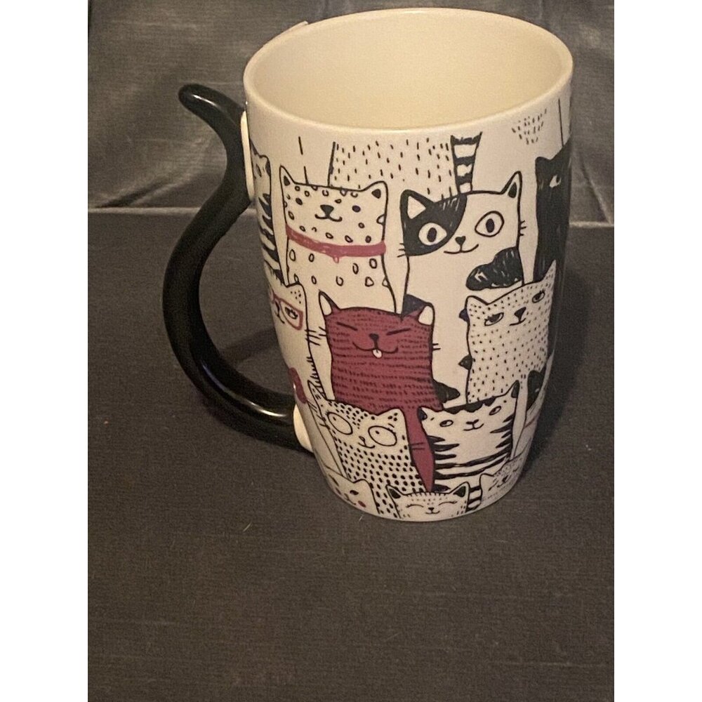 Cat Coffee Mug Casa Signature 5Inch  New